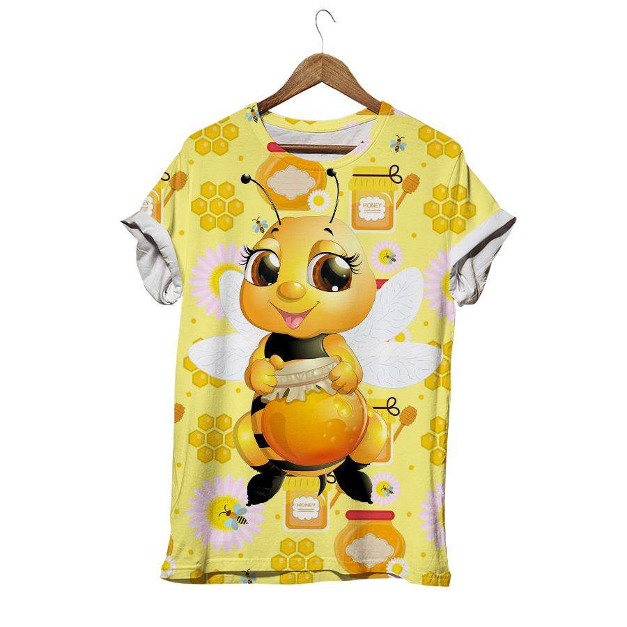 Bee Happy With Honey Gift Farm Bee T-shirt