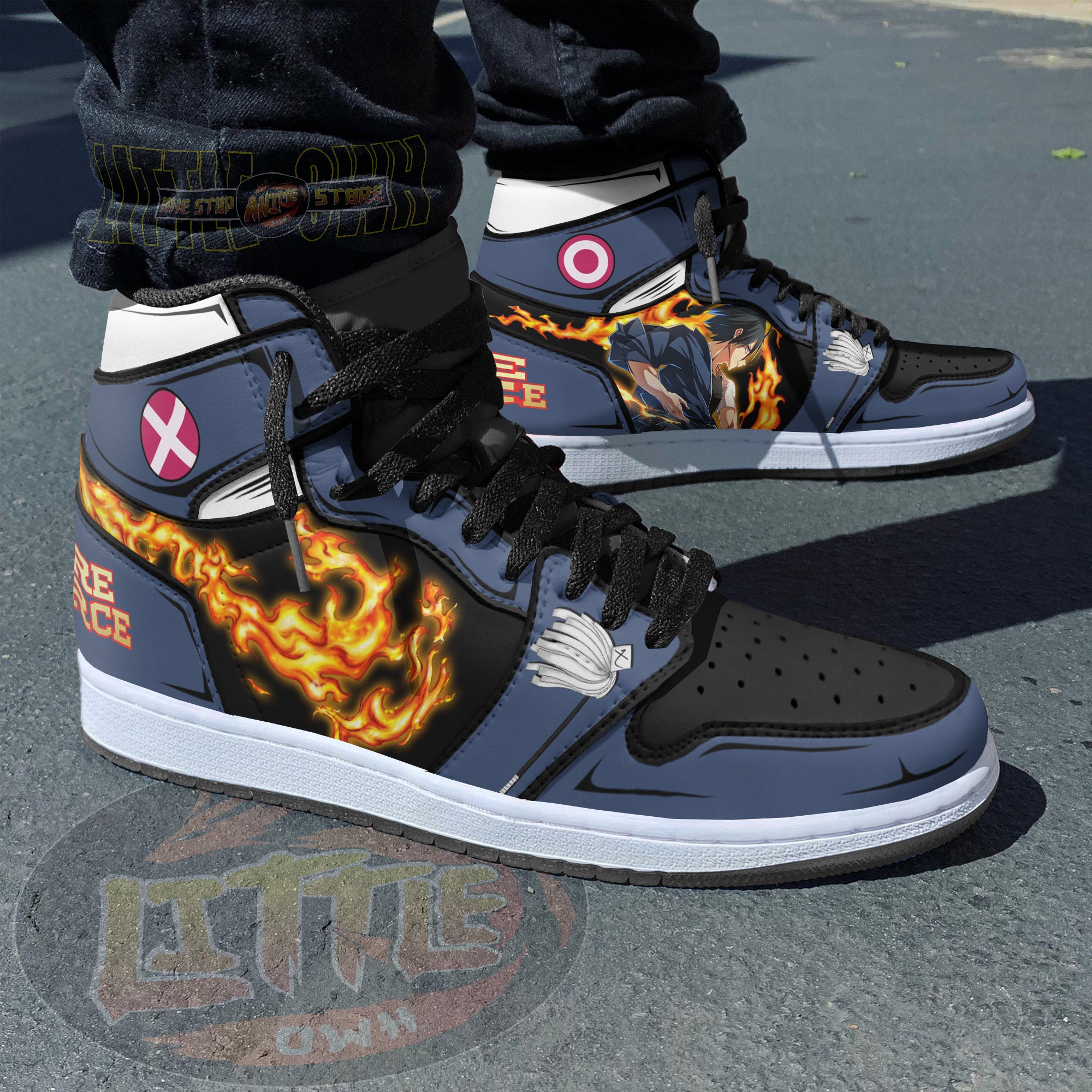 Benimaru Shinmon Shoes Custom Fire Force Anime Jd Sneakers