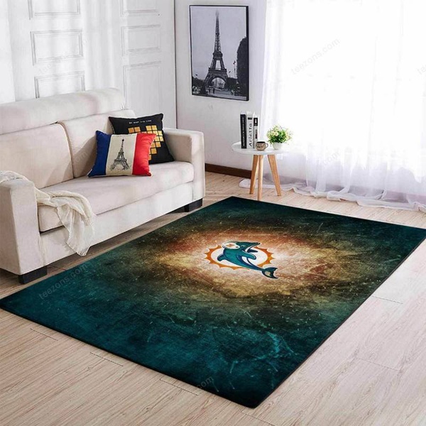 Miami Dolphins Area  Sku 320 Rug