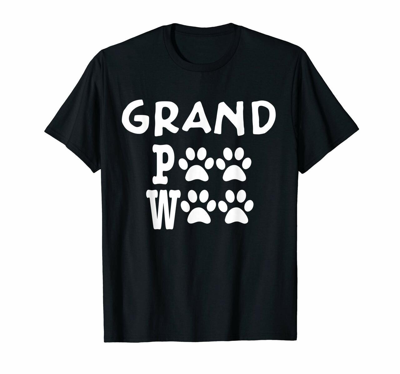 Clever Dog Shirt Grand Paw Doggy Puppy Lover Grandpa Gift T-Shirt