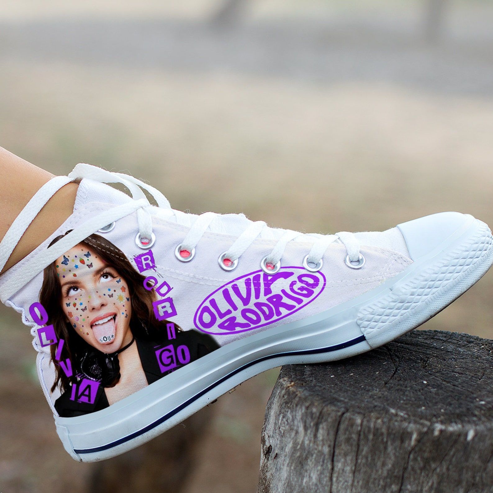 Olivia Rodrigo High Top Shoes