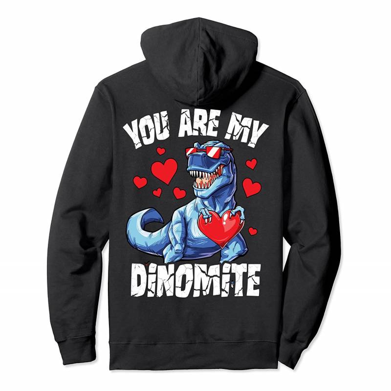 Valentines Day Dinosaur You Are My Dinomite T rex Lover Men Sweatshirt, T-Shirt, Sweatshirt