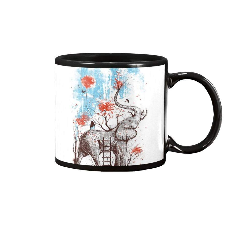 The Freedom Of Elephants For Elephant Lovers Mug