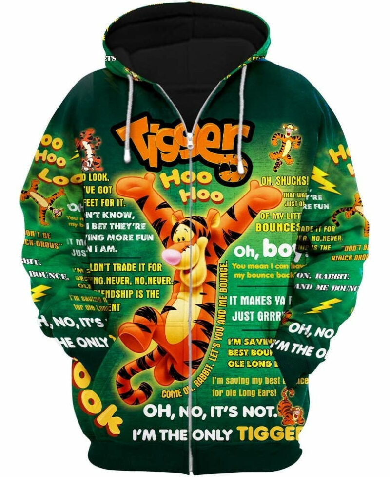 Wtp Tiger Quotes Unisex Hoodie/ Zip-Up Hoodie