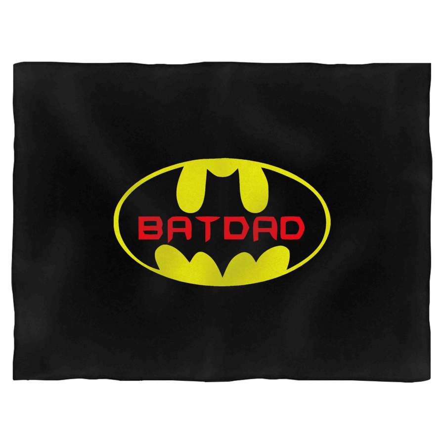 batdad batman parody logo Blanket