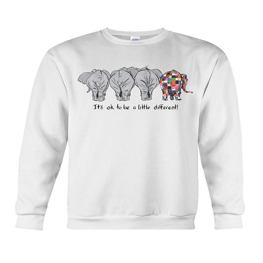 Its Ok To Be Different Elephant Limited Classic T-Shirt Sweatshirt