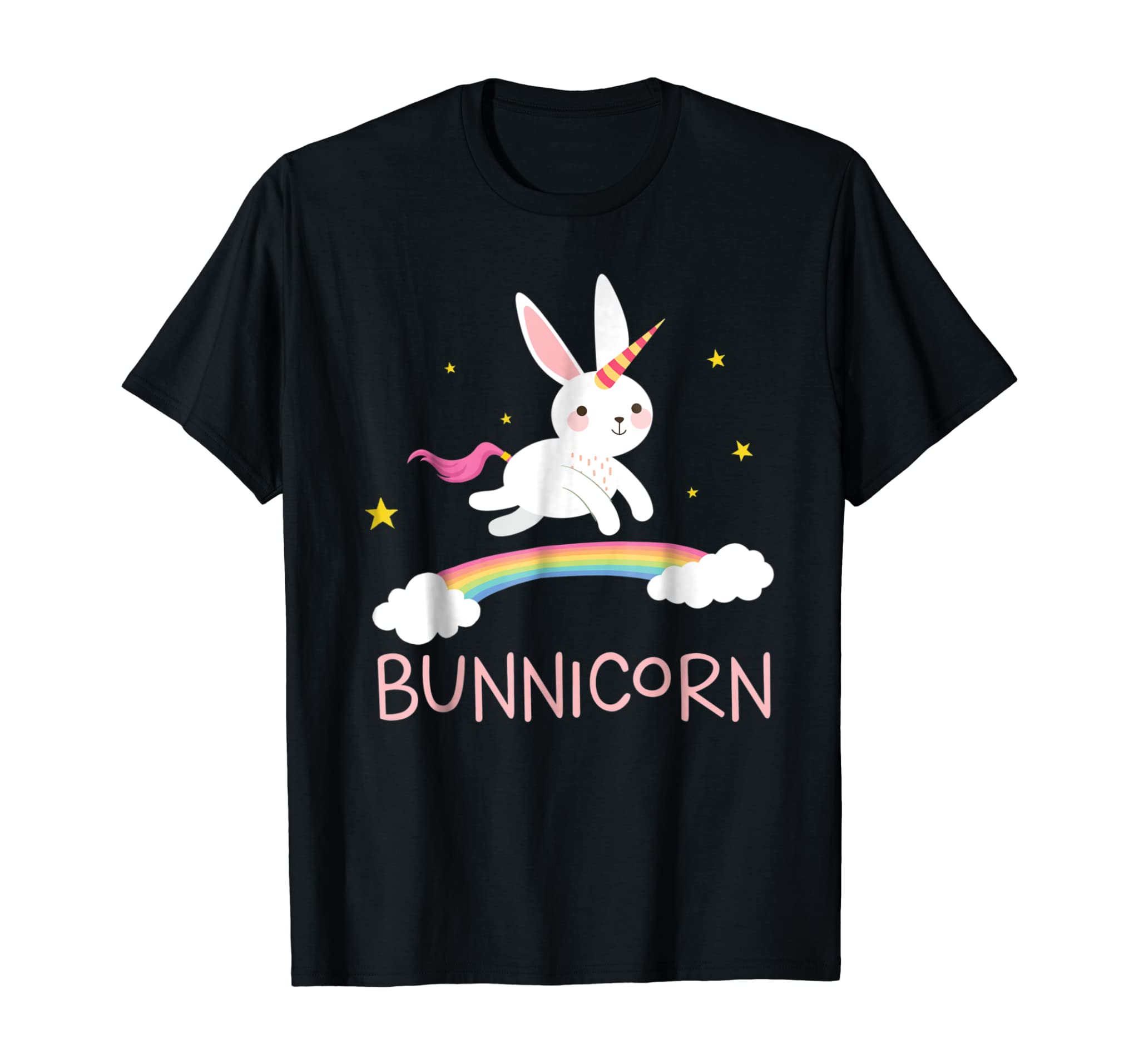 Unicorn Shirt Bunnicorn Bunny Rabbit Cute Tee Men Women Kids