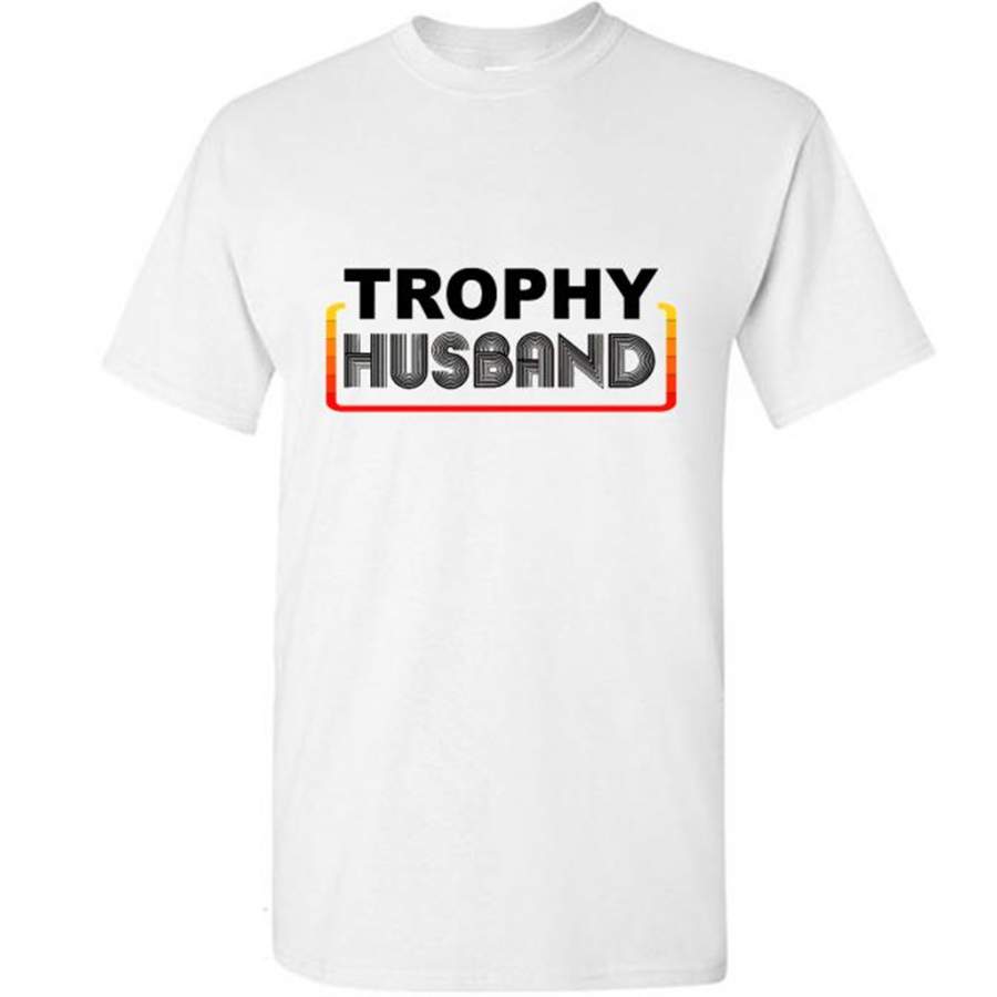 Trophy Husband Vintage Logo – Gildan Short Sleeve Shirt