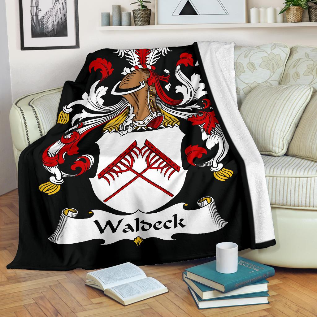 Waldeck Germany Blanket – German Family Crest A7