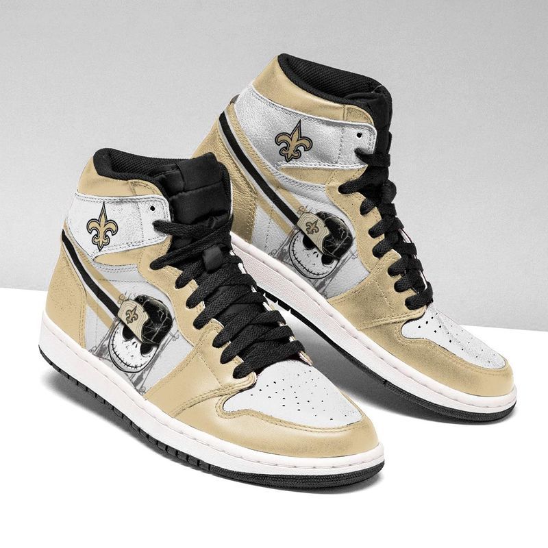 New Orleans Saints 5 Unisex Air Jordan Custom Sneaker