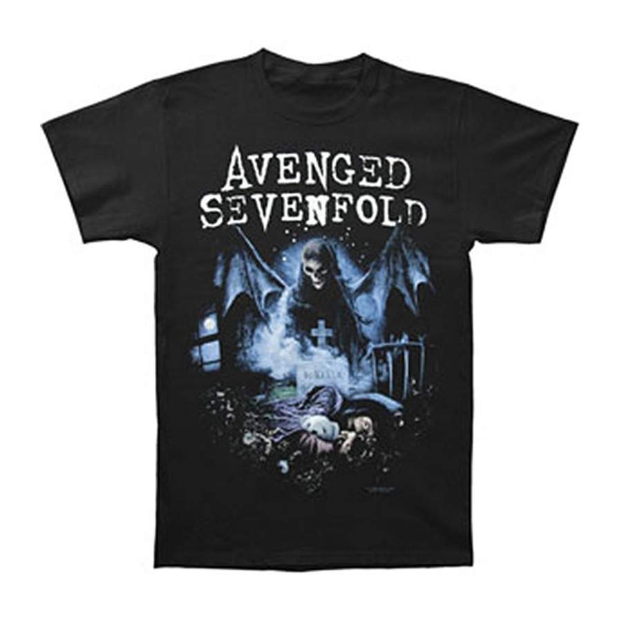 Avenged Sevenfold Men’s Recurring Nightmare T-shirt Black