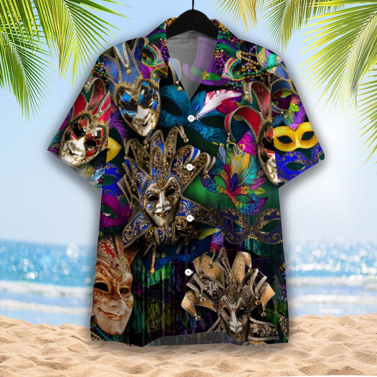 Venetian Mardi Gras Hawaii Shirt For Men And Women Ha40100