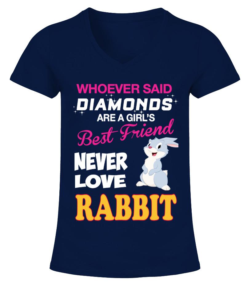 Rabbit Animals Lover T Shirts C-Krnxr