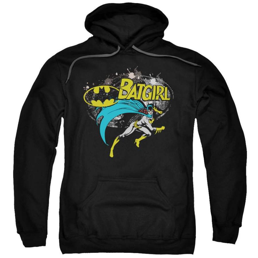 Batman – Batgirl Halftone Adult Pull Over Hoodie