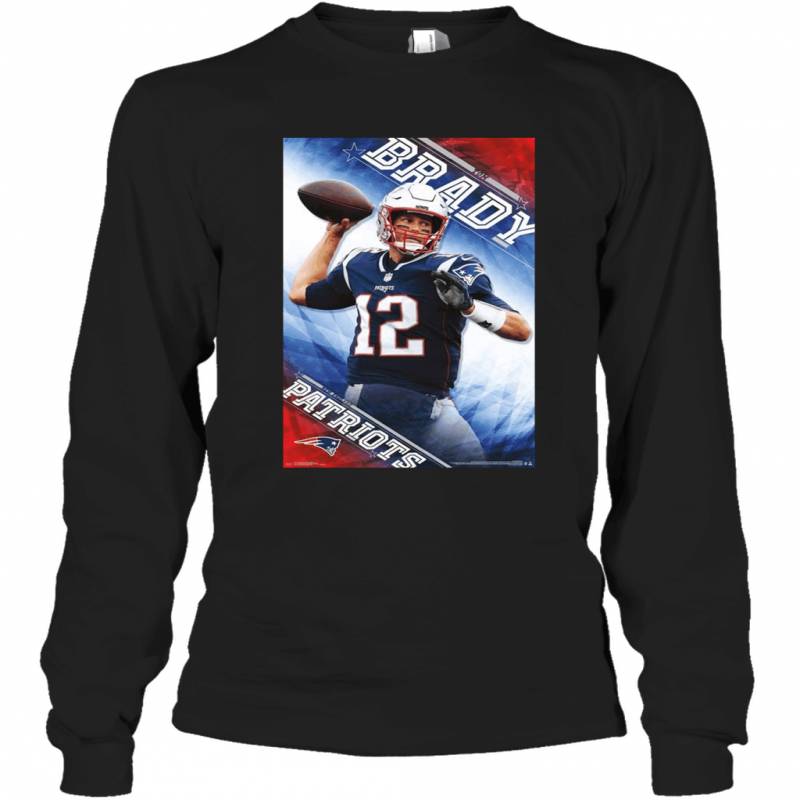 Tom Brady  New England Patriots Long Sleeve T-Shirt