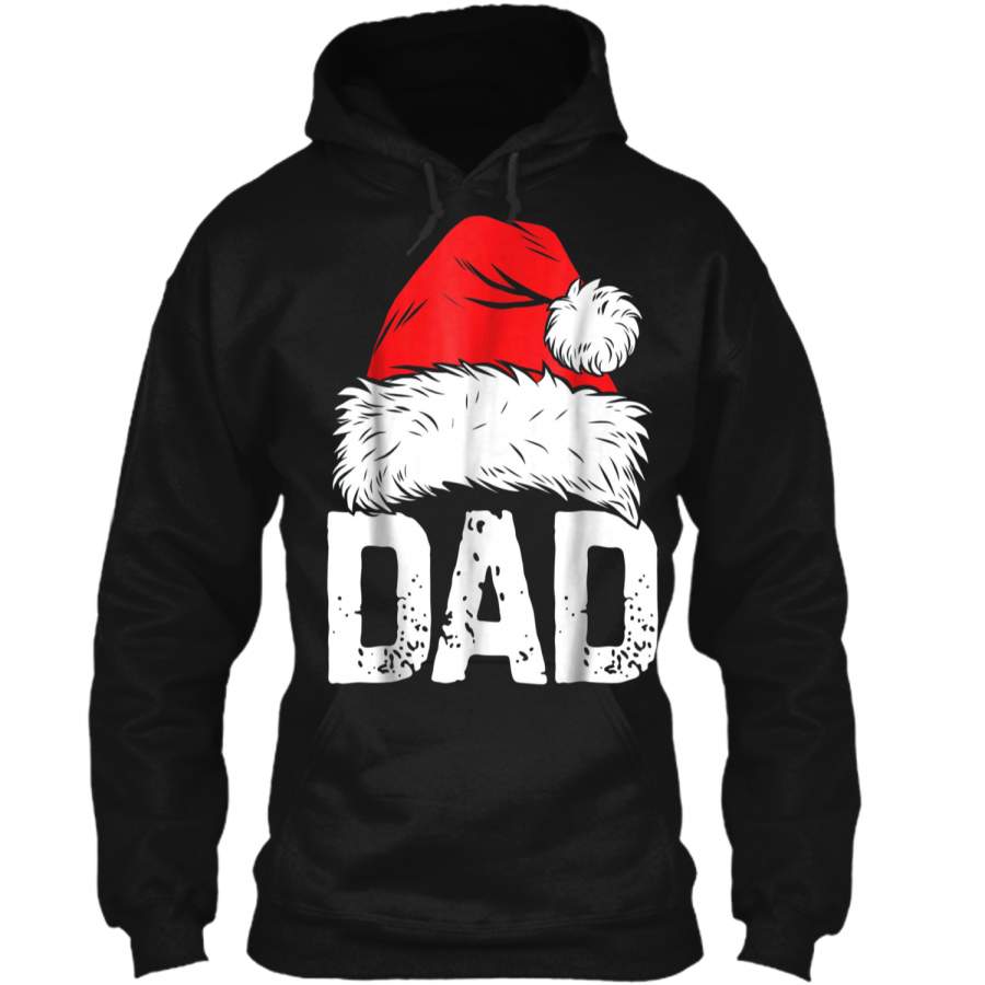 Dad Christmas Santa Family Matching Pajamas PJs papa Pullover Hoodie 8 oz
