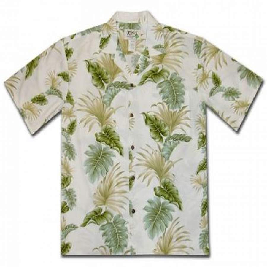 Kalani Cream Hawaii Shirt Ha54838