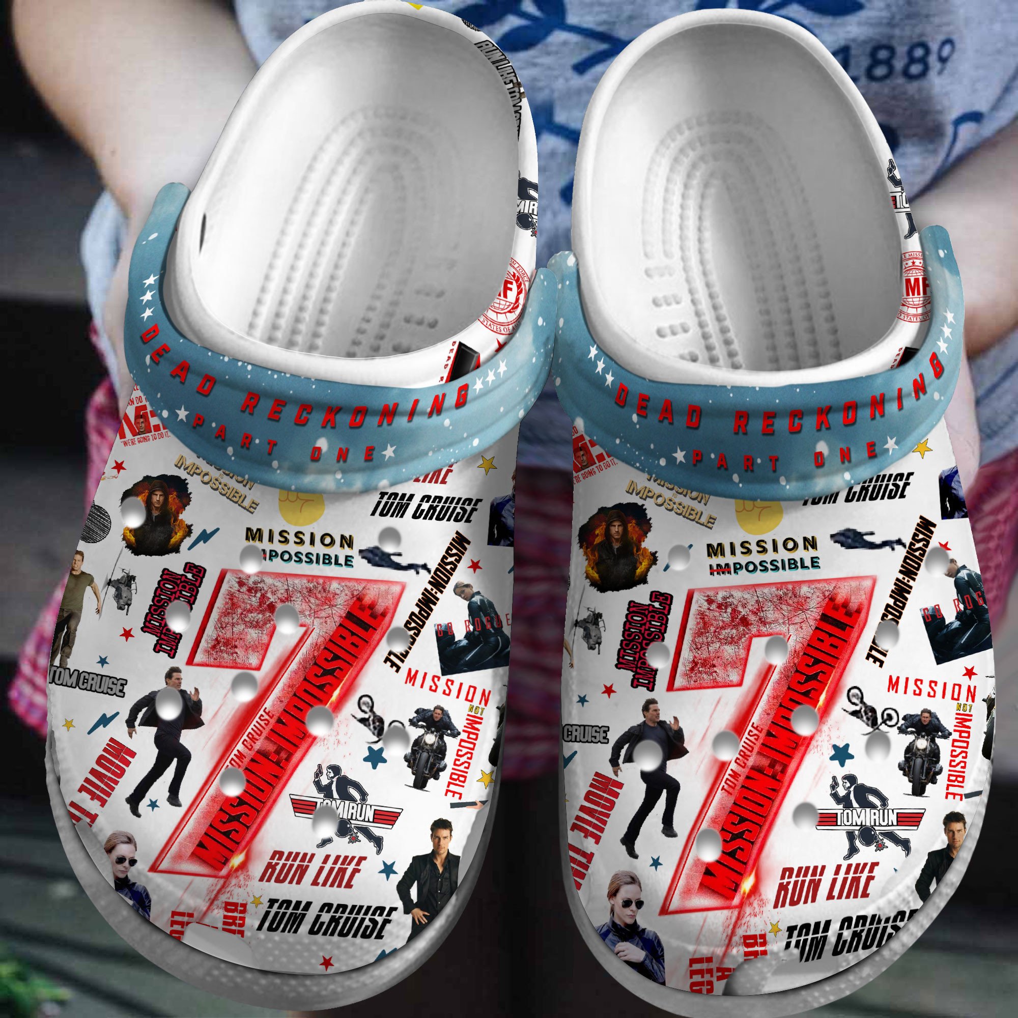 Mission Impossible Movie Crocss Crocband Clogs Shoes For Men Women And Kids Aytg54Zk