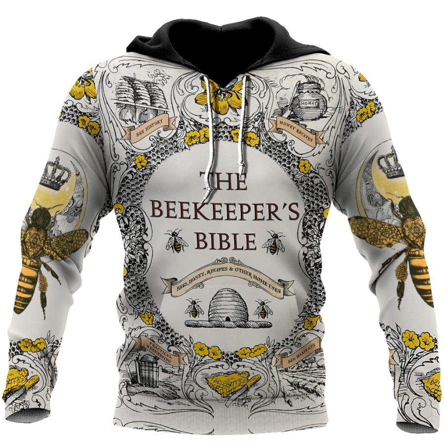 The Bee Keeper’s Bible Hoodie For Men And Women MEI