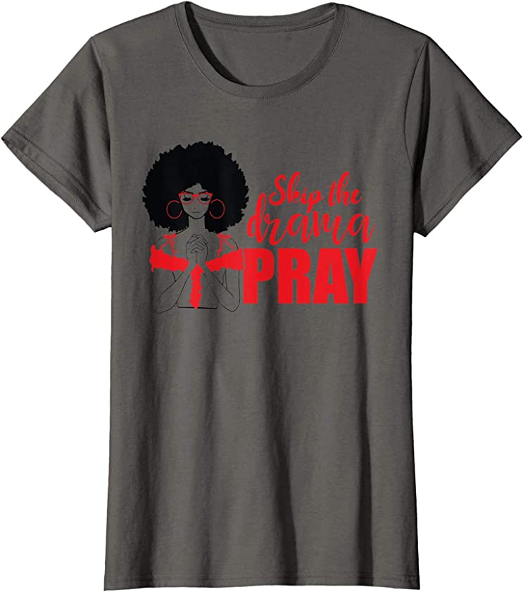 Womens Melanin Poppin Black Girl Magic Plus Size Faith Mom Girl Tee T-Shirt