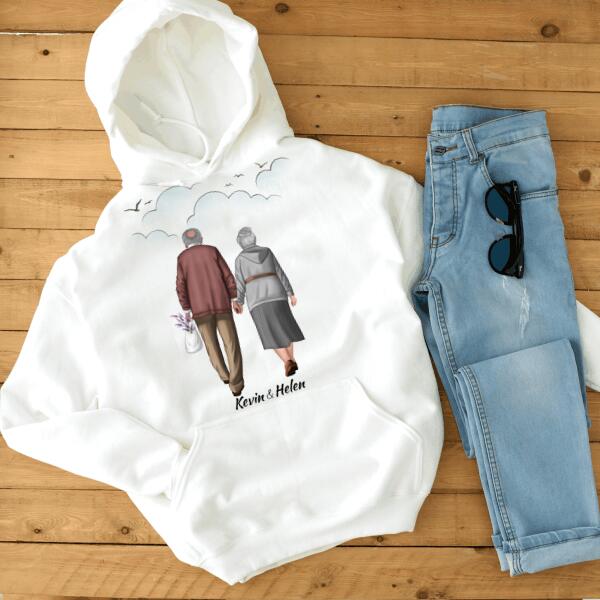 Personalized Couple Hoodies – Marriage Anniversary Gifts For Couple – Awesome Couple Shirts