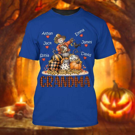 Unique Customised Gramma Halloween T-Shirt