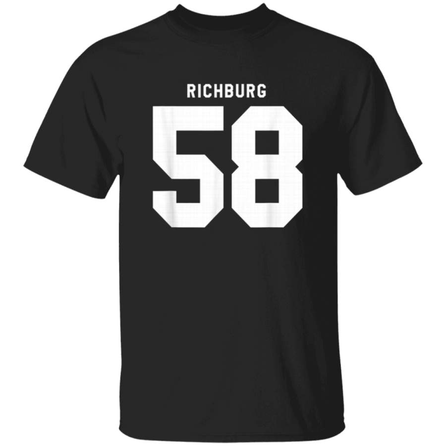 Richburg 58 Tshirt  San Francisco Football TShirt