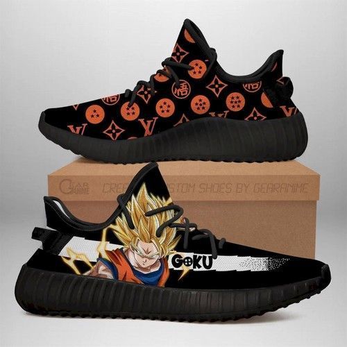 Best Goku Super Saiyan Yz Sneakers Dragon Ball Shoes Anime Yeezy Sneaker