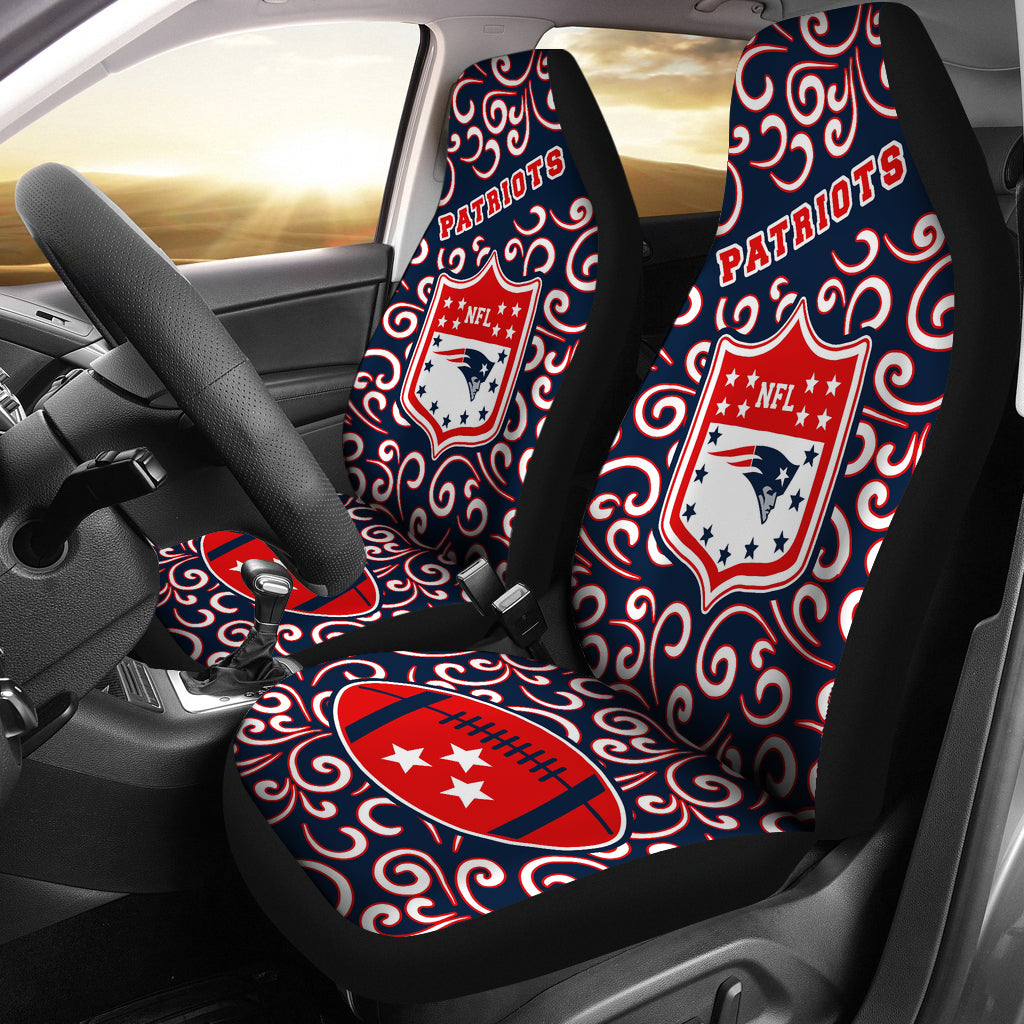 Artist Suv New England Patriots Seat Covers Sets For Car