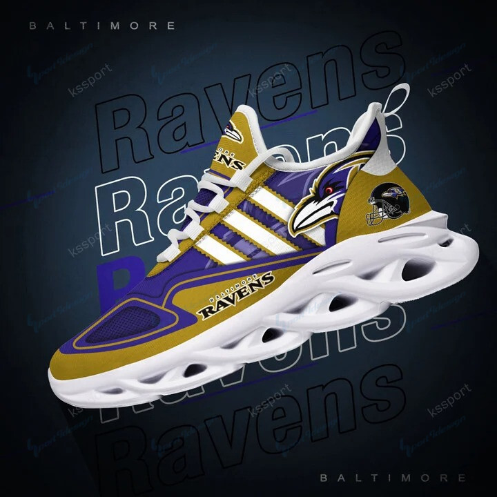 Baltimore Ravens Yezy Running Sneakers Bg652