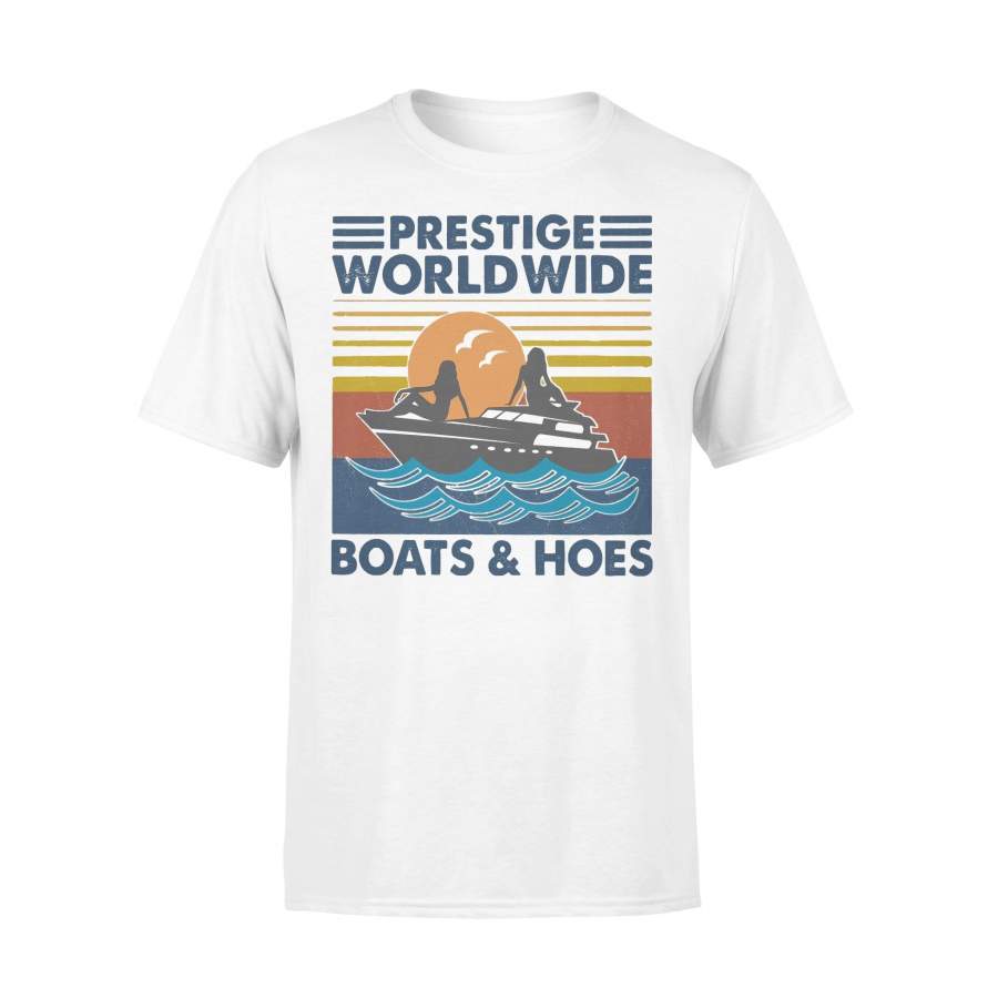 Prestige Worldwide Boats And Hoes Vintage Retro T-shirt