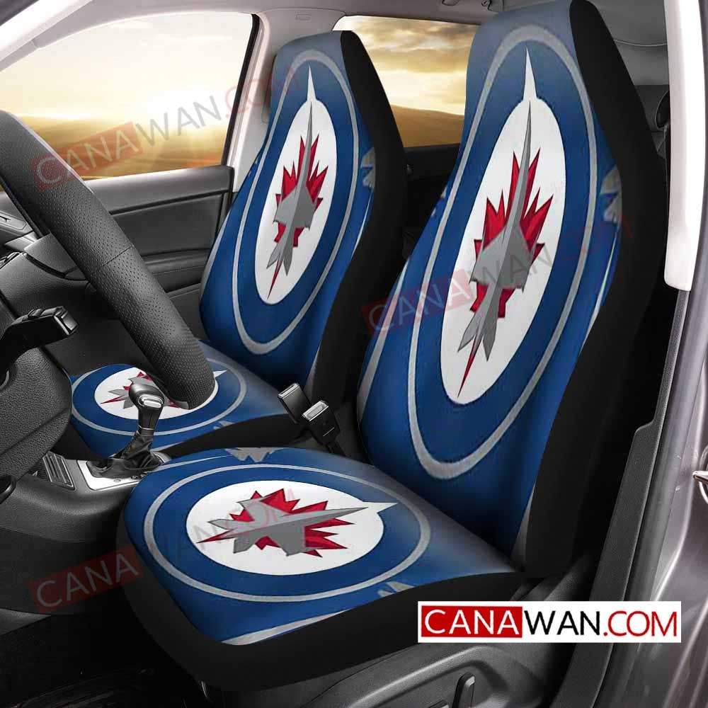 Winnipeg Jets Style131 3D Customized Personalized Car Seat Cover