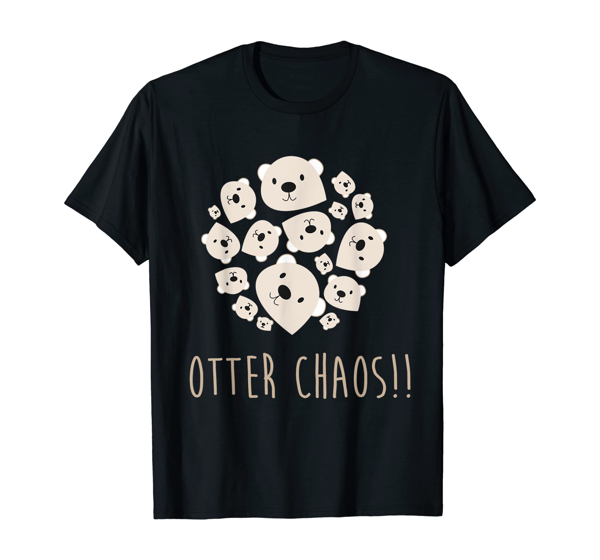 Love Otters: Otter Chaos Otters T-Shirt