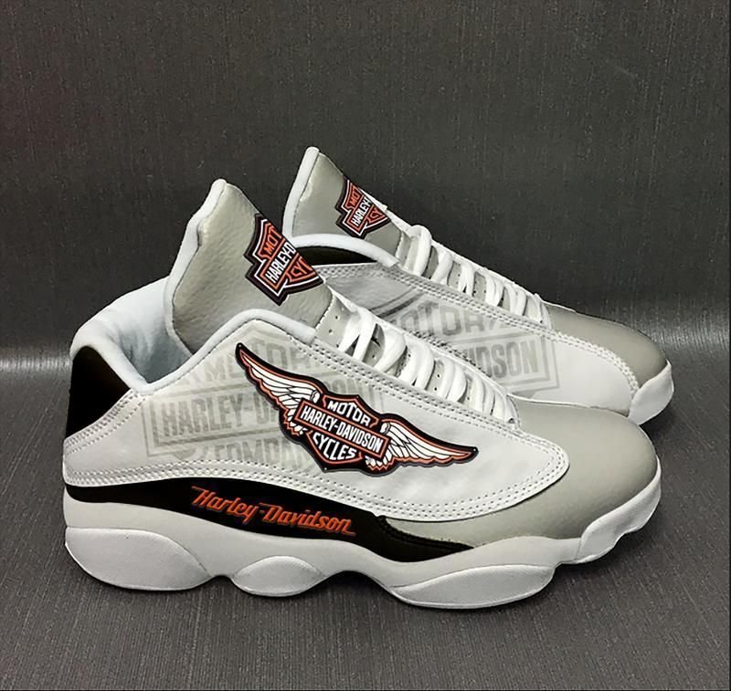 Harley Davidson Form Air Jordan 13 Sneakers, Motor Head Sneakers