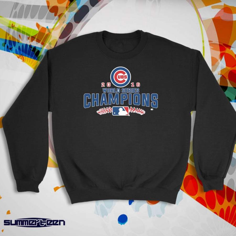 World Series Champions Chicago Cubs Logo Women’S Sweatshirt