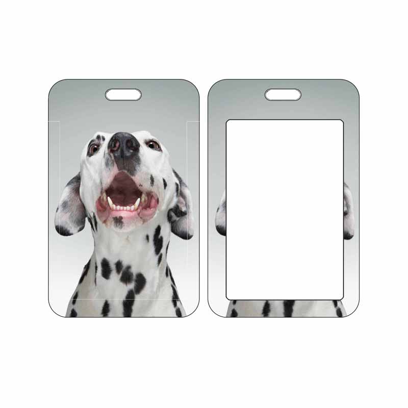 Puppy Pattern Name Card Cover Student ID Card Case Vertical Style Bus Bank Card Holder Holiday Gift alx