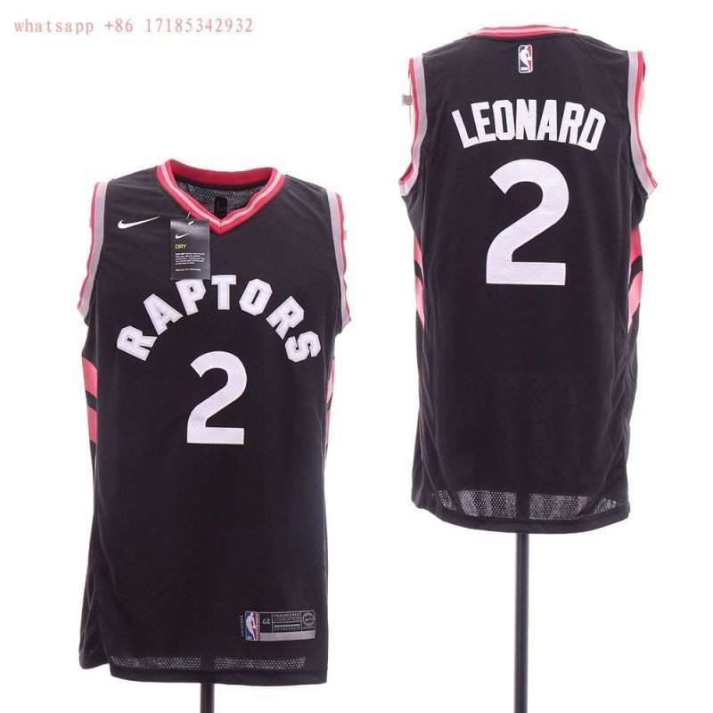 Toronto Raptors Kawhi Leonard #2 2020 NBA New Arrival Black Jersey