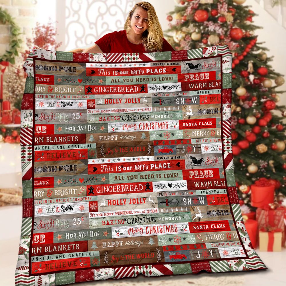 Christmas Lml131124Dt Quilt Blanket