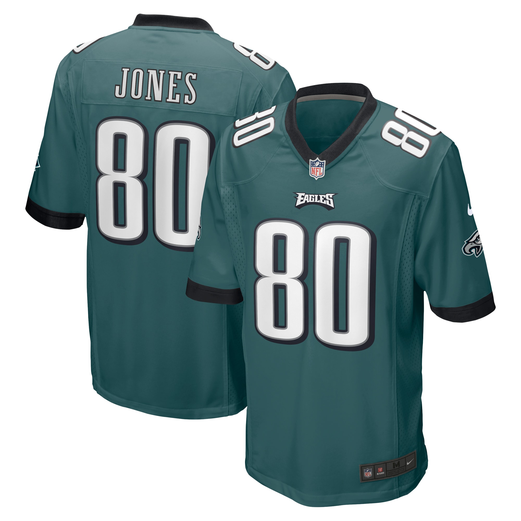 Julio Jones Philadelphia Eagles Game Jersey – Midnight Green