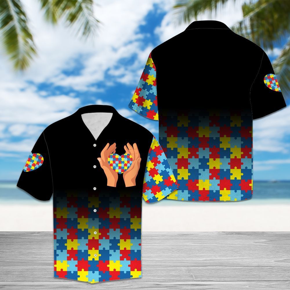 Amazing Autism Ht28704 – Hawaiian Shirt