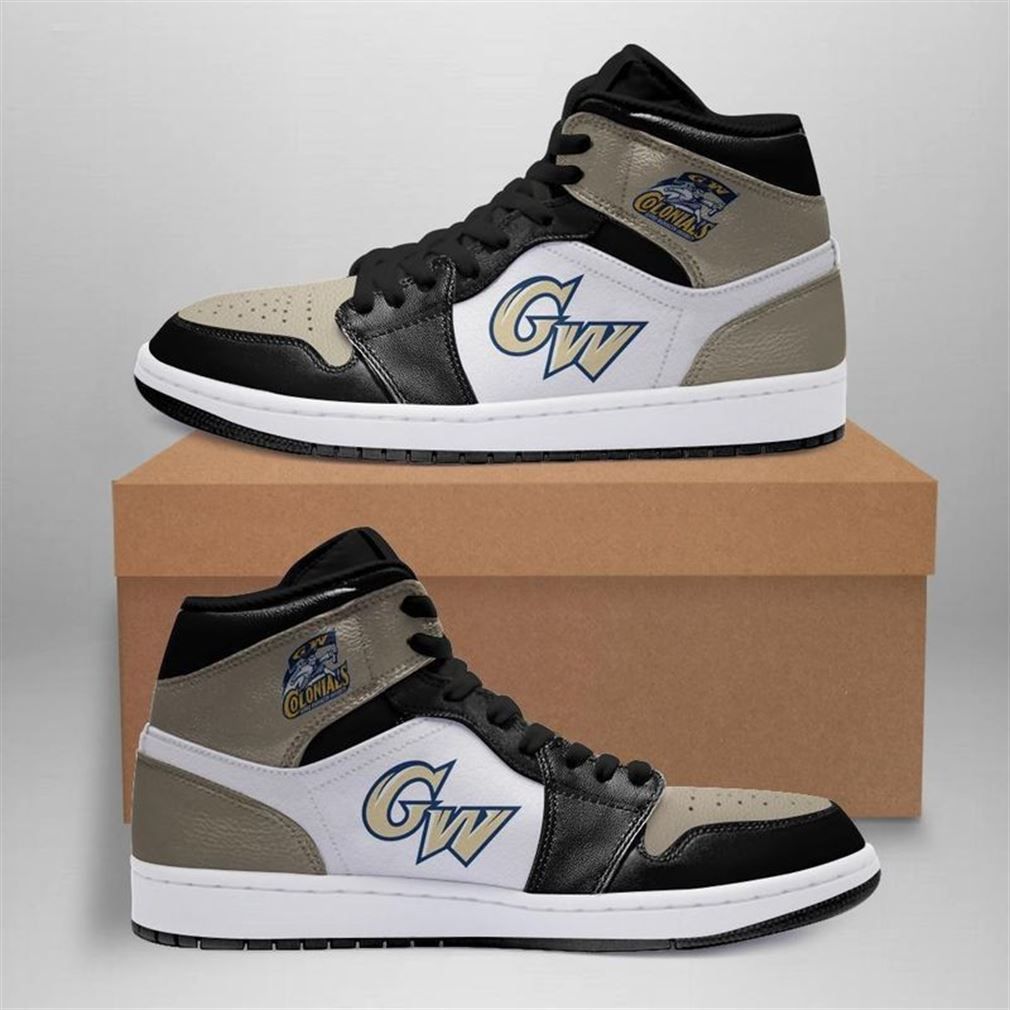 Washington Colonials Jordan Custom Air Jordan Shoes Sport Sneakers