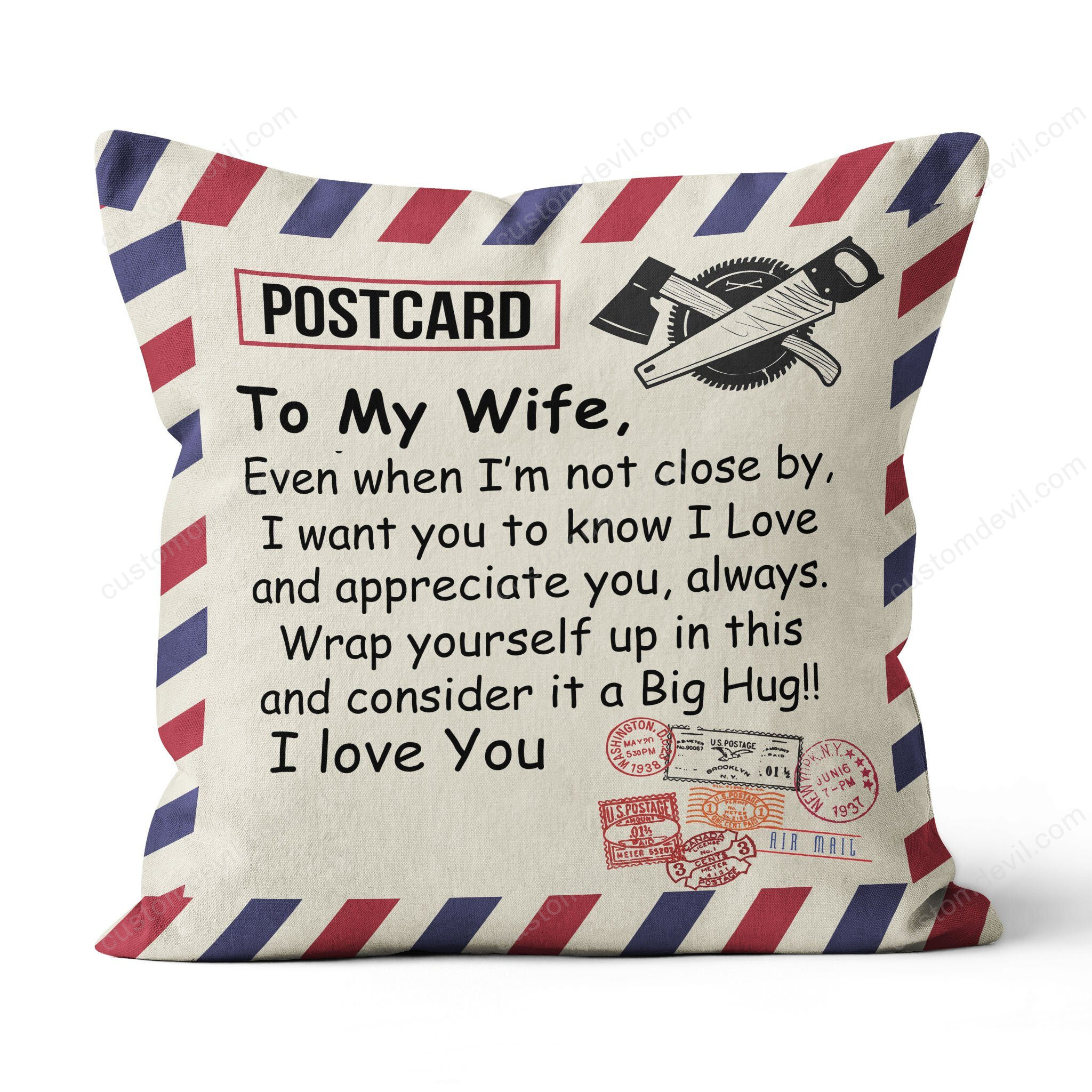 Personalized We Got This Couple – Carpenter Canvas Pillow Custom-Hqt-20Tp003