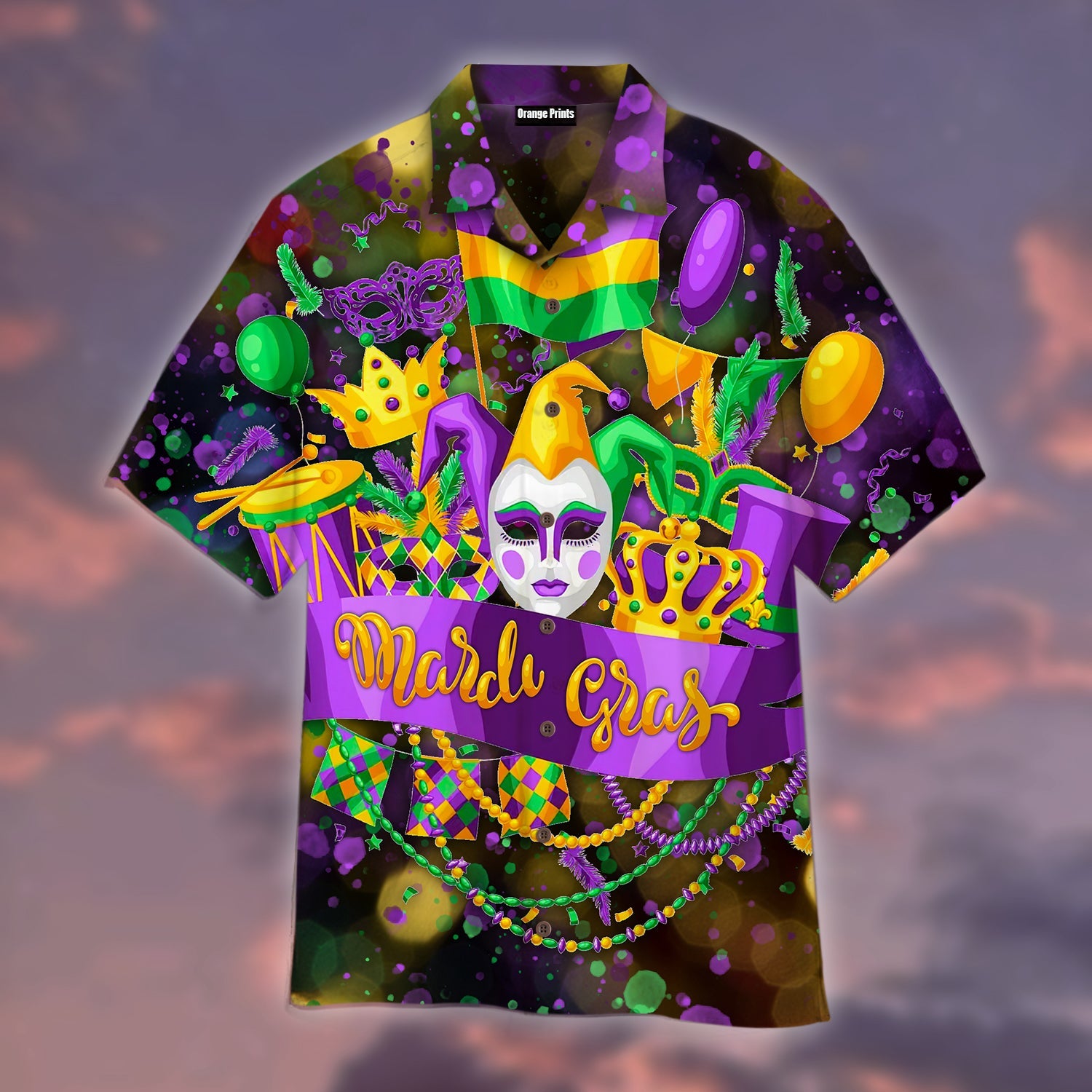 Happy Mardi Gras Hawaii Shirt For Men Women Adult Ha104176