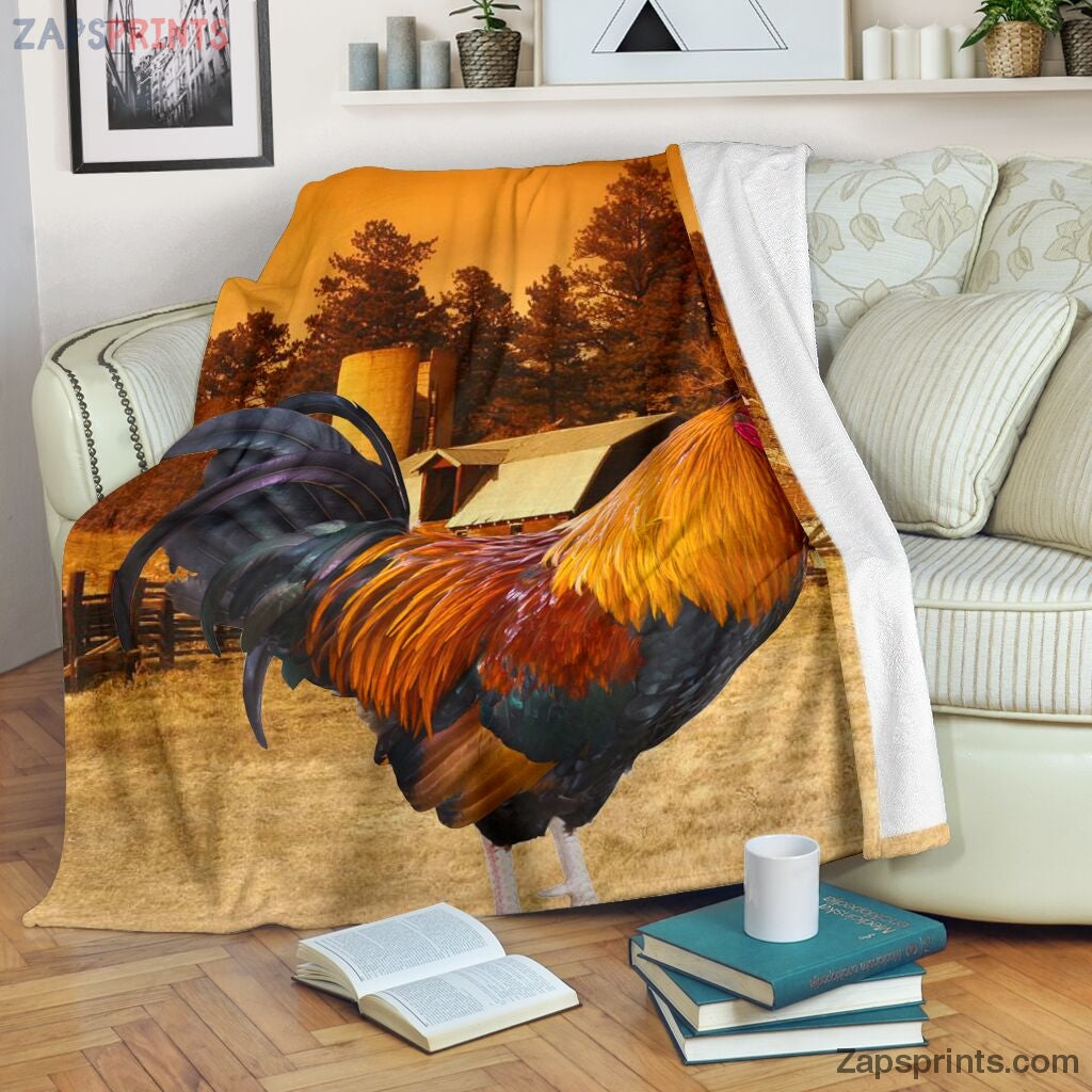 Chicken Farmer 3D Blanket – Cool Gift Ideas