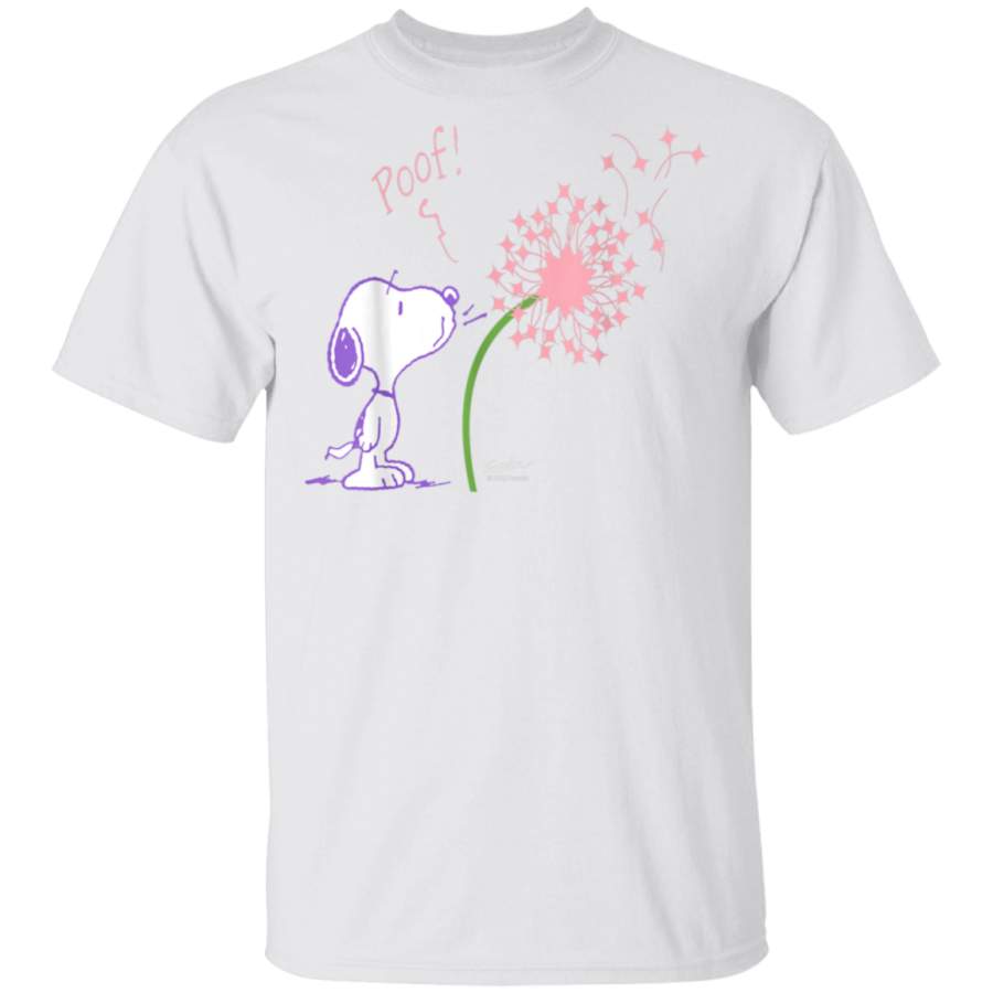 Peanuts Snoopy Poof Dandylion T-Shirt