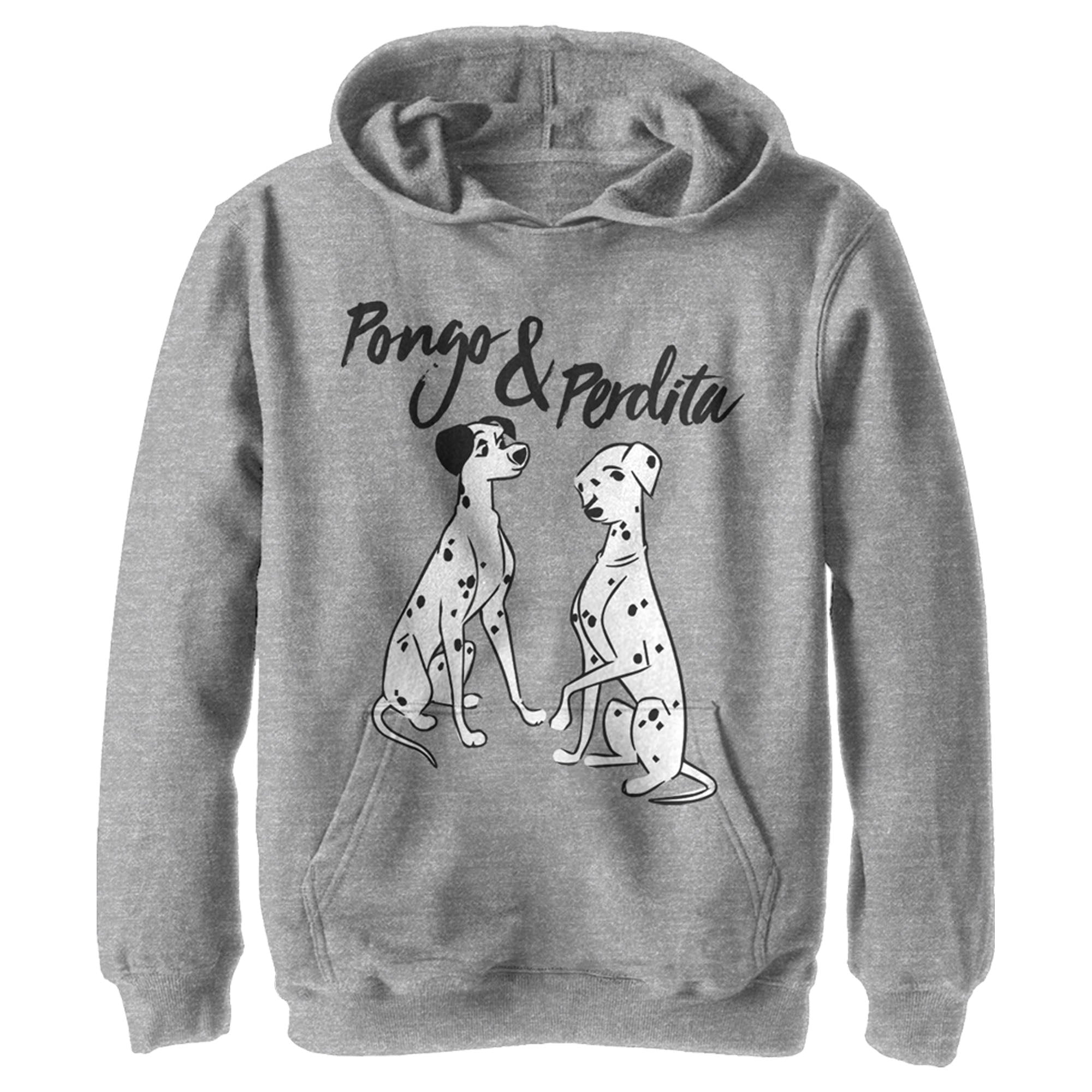 Boy’S One Hundred And One Dalmatians Pongo And Perdita Pull Over Hoodie