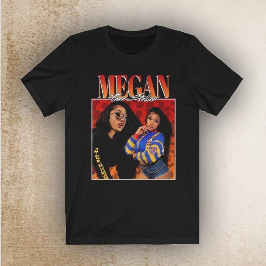 Megan Vintage Stallion T Shirt Style 90s Thee Rapper Retro T Shirt