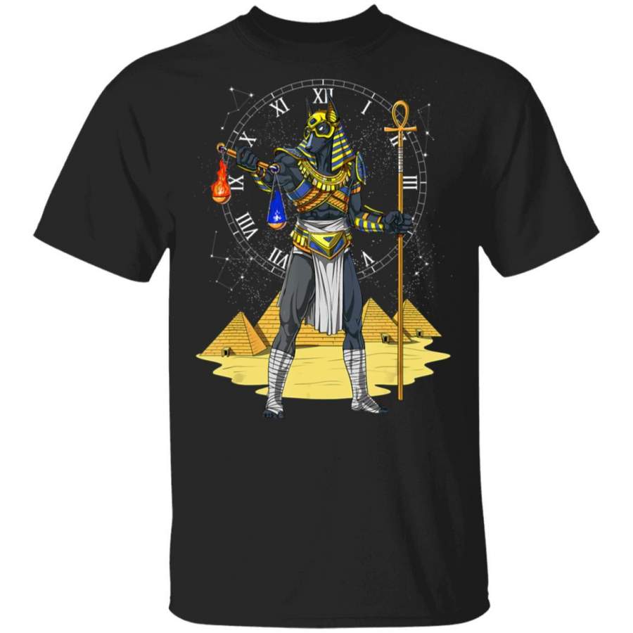 Anubis Egyptian God Of The Dead Ancient Pyramids Mythology Coffee Mug Unisex Men Women Tshirt