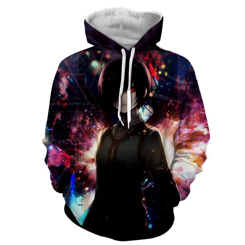 Tokyo Ghoul Touka Kirishima The Rabbit 3D Dope Print Hoodie