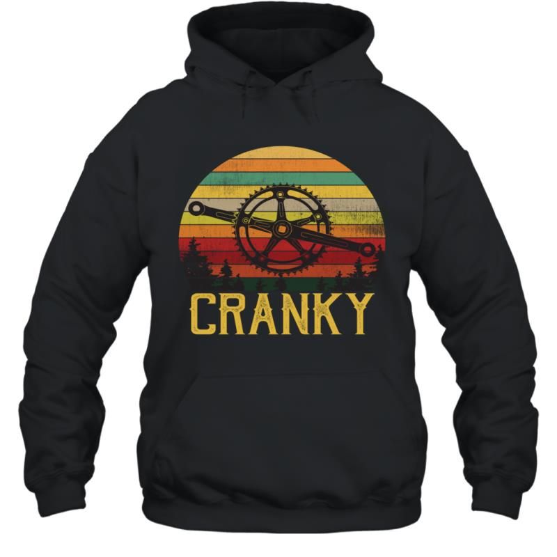 Bicycle Cranky Funny Riding Bike Lovers Vintage Fans Shirt Hoodie